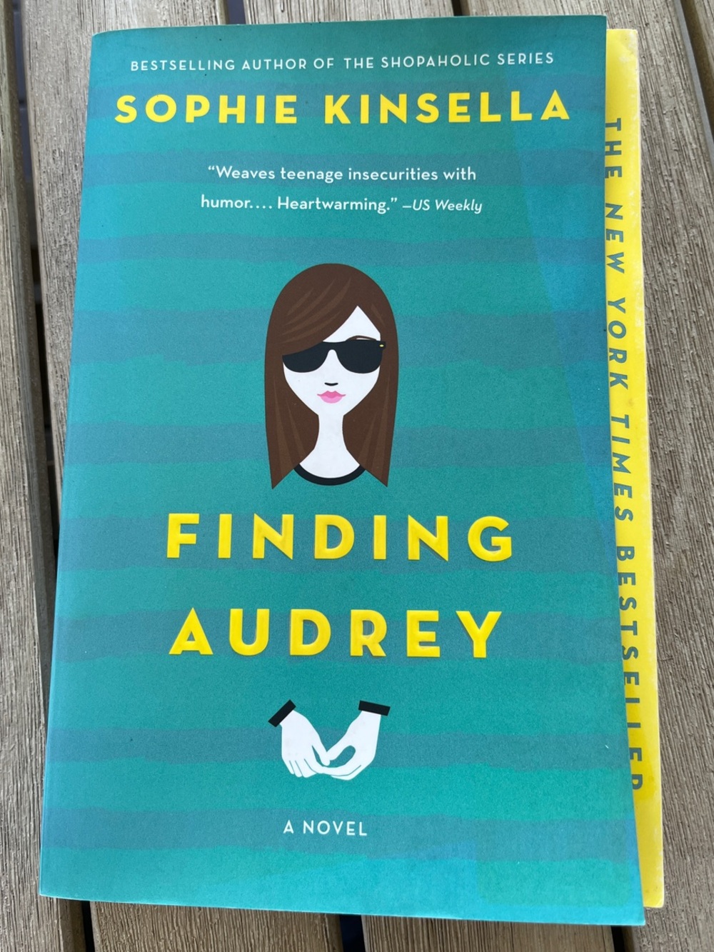 Finding Audrey Paperback Novel by Sophie Kinsella